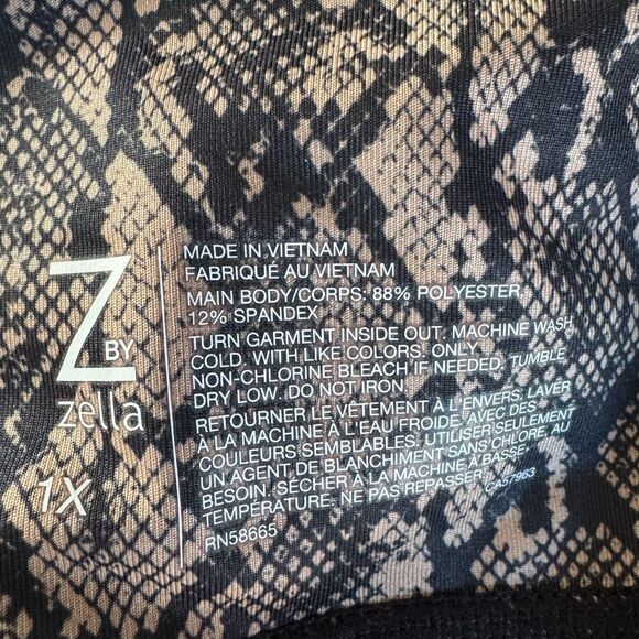 Z by Zella High Waist Daily 7/8 Leggings Size 1X - Picture 7 of 8